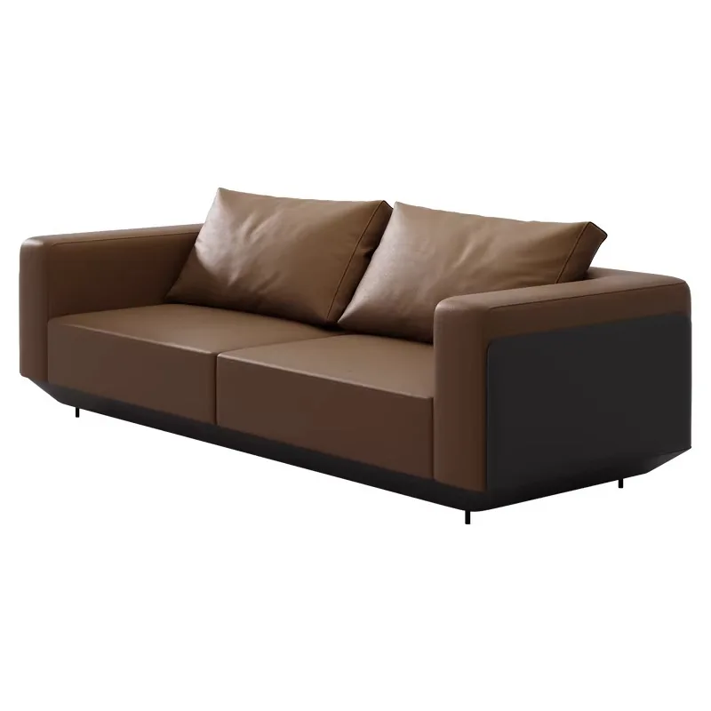 CX leather office sofa coffee table combination simple modern office reception, leather art sofa
CX leather office sofa coffee table combination simple modern office reception, leather art sofa