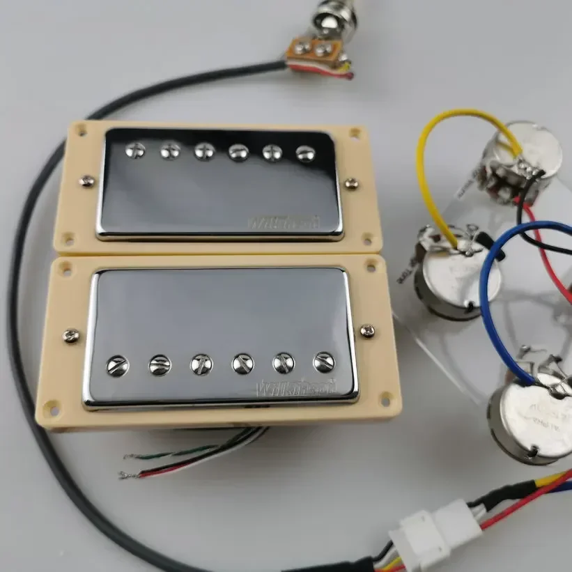 HX---brand new-4C with Wiring Harness Wilkinson Ainico5 Humbucker Pickups Suitable for LP Standard Guitar
HX---brand new-4C with Wiring Harness Wilkinson Ainico5 Humbucker Pickups Suitable for LP Standard Guitar