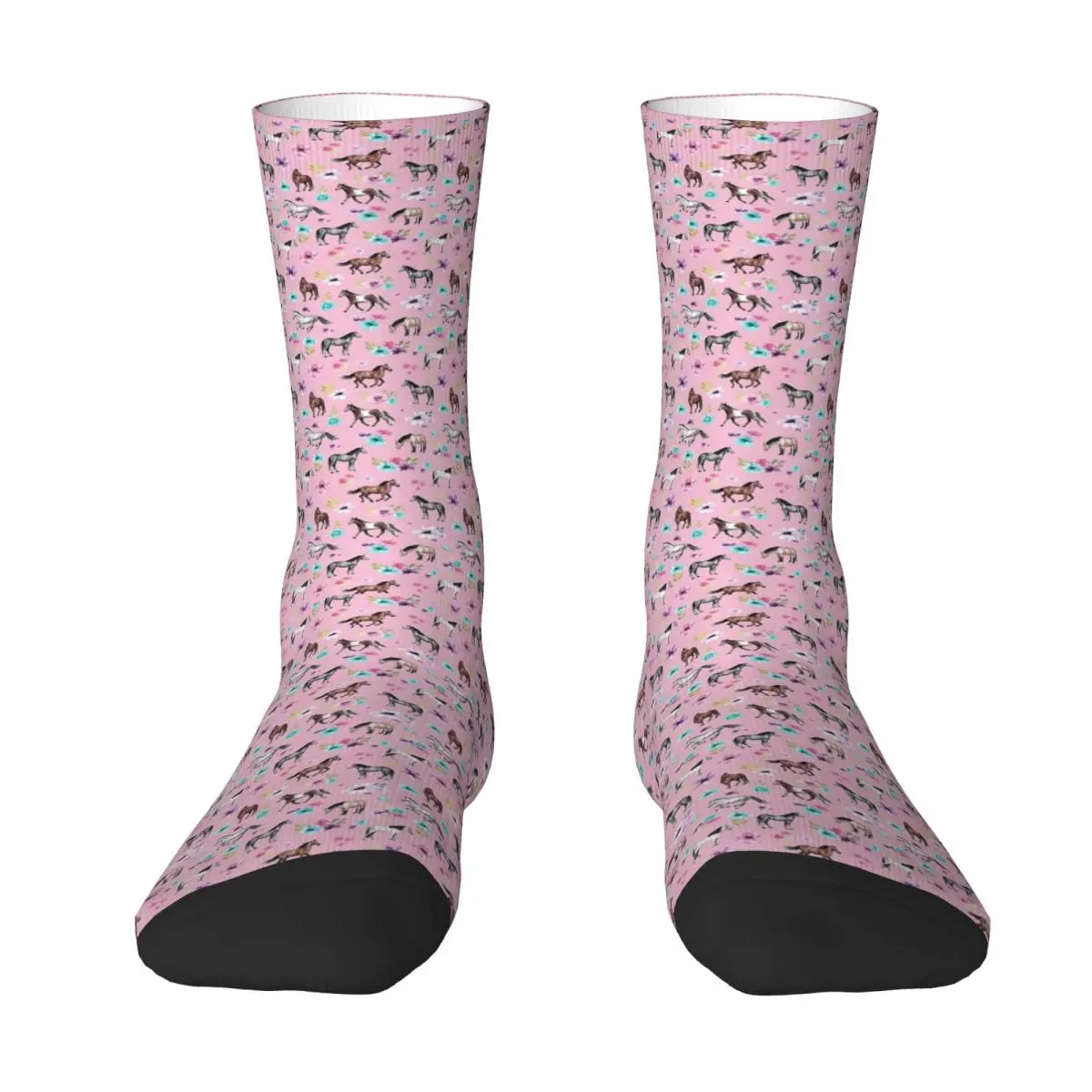 Horses And Flowers On Pink Socks Harajuku Sweat Absorbing Stockings All Season Long Socks Accessories for Unisex Christmas Gifts
Horses And Flowers On Pink Socks Harajuku Sweat Absorbing Stockings All Season Long Socks Accessories for Unisex Christmas Gifts