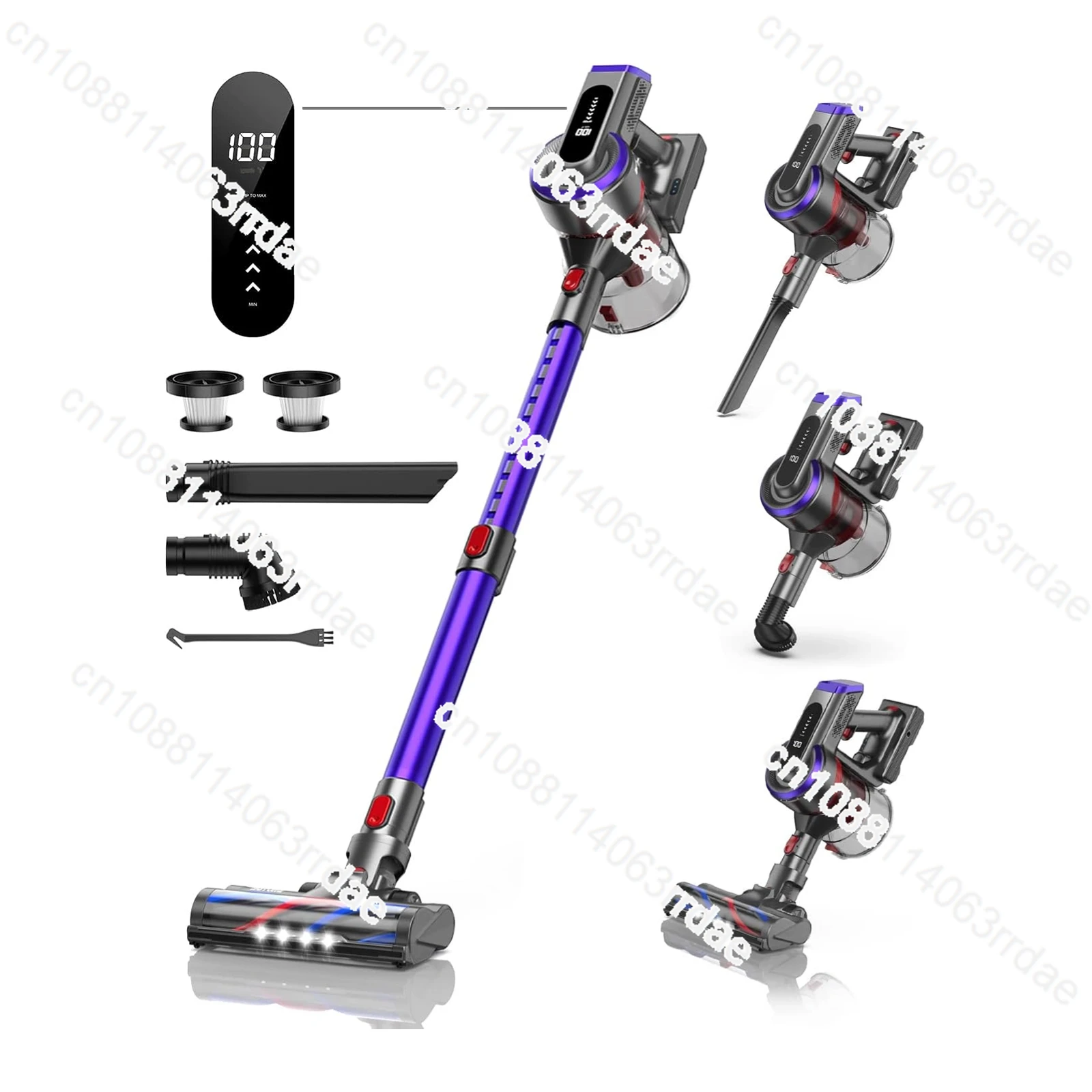 JR400 450W 1.2L Large Dust Cup Detachable Battery Cordless Vacuum Cleaner 55min Running Time Stick Vacuum Cleaner
JR400 450W 1.2L Large Dust Cup Detachable Battery Cordless Vacuum Cleaner 55min Running Time Stick Vacuum Cleaner