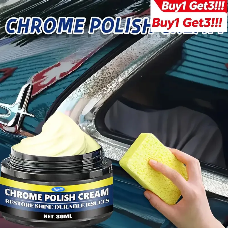 Car Chrome Repair and Restoration Paste, Door Handle, Window, Wheel Hub Chrome Repair and Maintenance
Car Chrome Repair and Restoration Paste, Door Handle, Window, Wheel Hub Chrome Repair and Maintenance