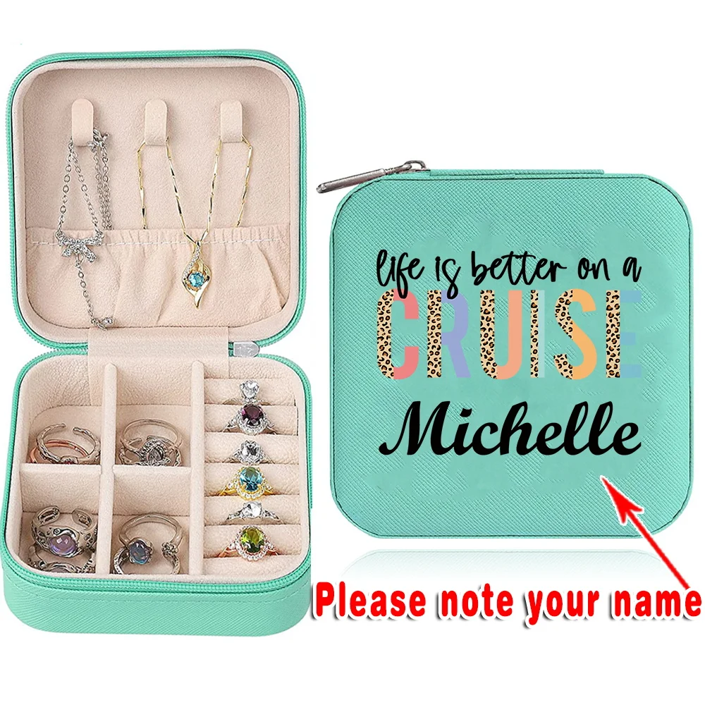 Personalized Customized Simple and Stylish Jewelry Box Portable Jewelry Storage Box Necklace Earrings Storage Box Ladies Gifts
Personalized Customized Simple and Stylish Jewelry Box Portable Jewelry Storage Box Necklace Earrings Storage Box Ladies Gifts