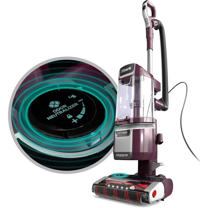 QWShark LA702 Rotator Pet Lift-Away ADV Upright Vacuum with DuoClean PowerFins HairPro & Odor Neutralizer Technology,Wine Pur
QWShark LA702 Rotator Pet Lift-Away ADV Upright Vacuum with DuoClean PowerFins HairPro & Odor Neutralizer Technology,Wine Pur