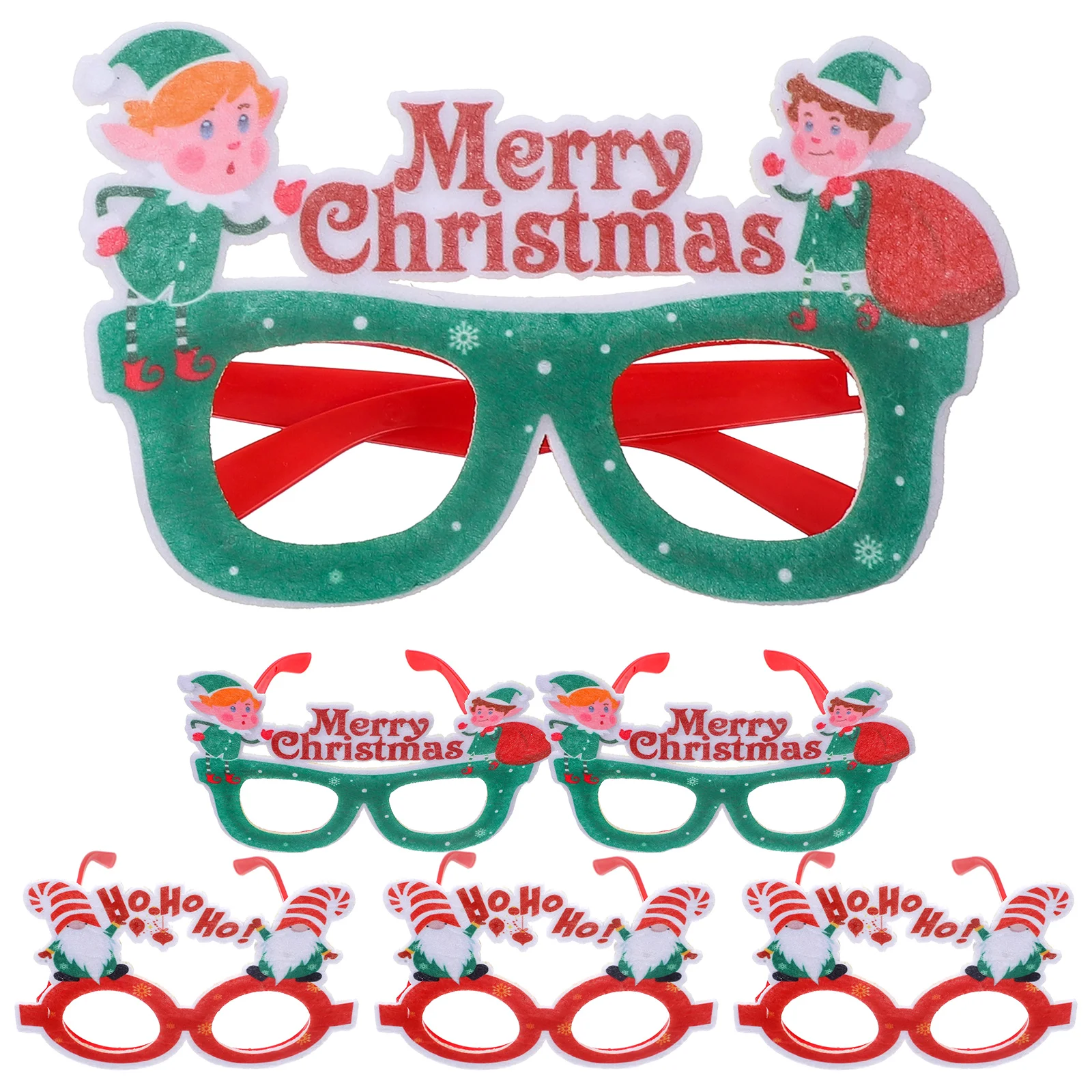 6 Pcs Christmas Glasses Eyeglass Frame Decorations Plastic Party Supplies Children Festive Accessories Xmas Themes Holiday
6 Pcs Christmas Glasses Eyeglass Frame Decorations Plastic Party Supplies Children Festive Accessories Xmas Themes Holiday