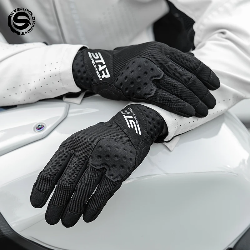 SFK Full Finger Summer Breathable Motorcycle Riding Gloves Joint Protection Non-slip Wear-resistant Men Women's Protective Gears
SFK Full Finger Summer Breathable Motorcycle Riding Gloves Joint Protection Non-slip Wear-resistant Men Women's Protective Gears