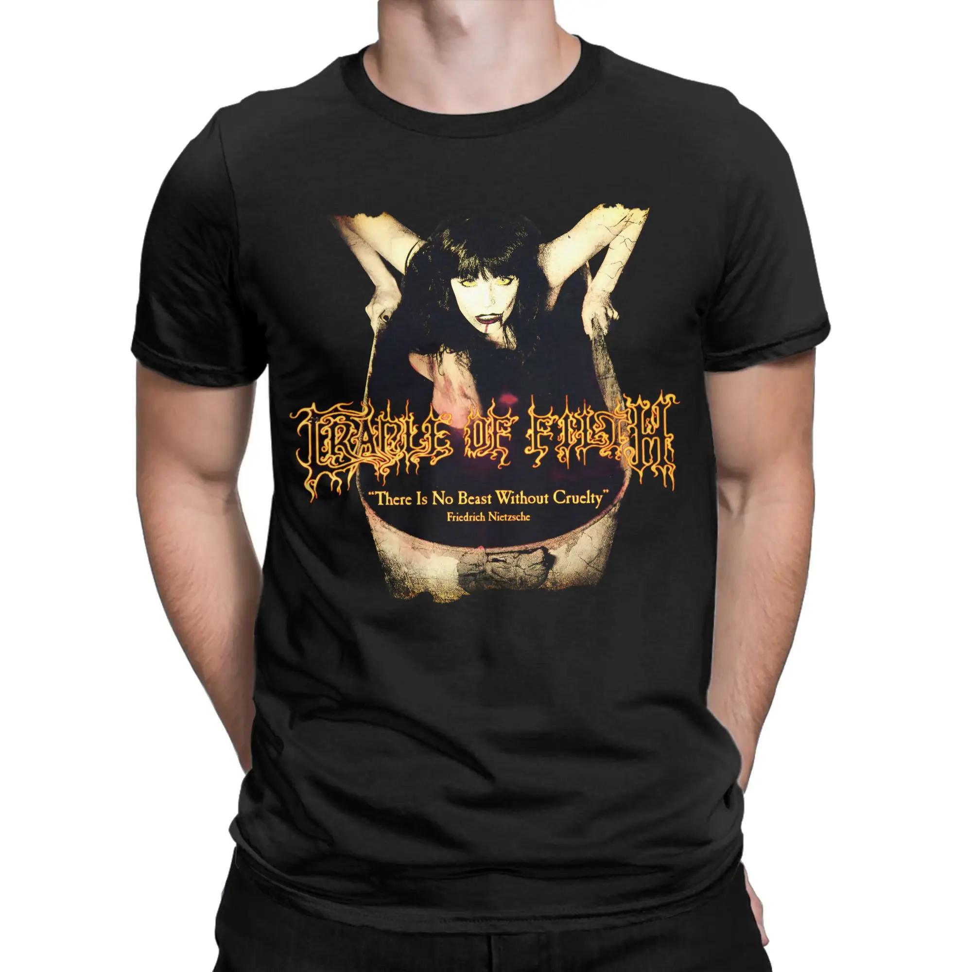 Футболка Gildan Cradle of Filth Cradle Band, мужские черные металлические хлопковые футболки, летняя футболка с круглым вырезом в стиле Харадзюку, одежда больших размеров
Футболка Gildan Cradle of Filth Cradle Band, мужские черные металлические хлопковые футболки, летняя футболка с круглым вырезом в стиле Харадзюку, одежда больших размеров