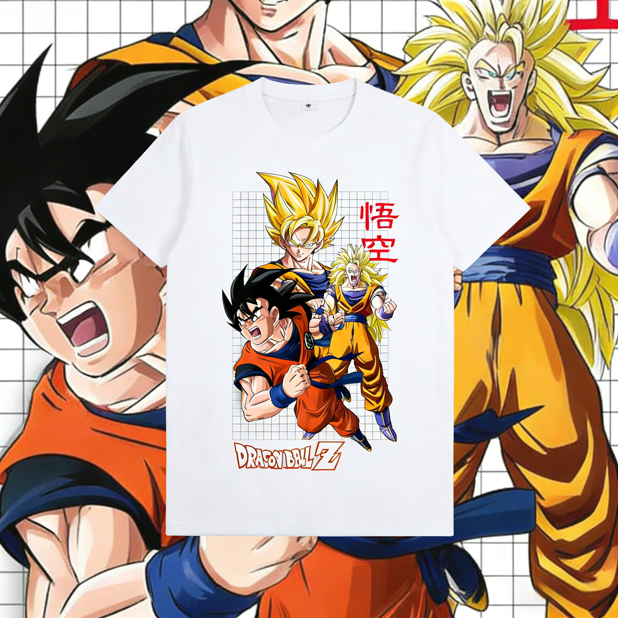 2026New Summer Dragon Ball 40th Anniversary Son Goku 100% Cotton Anime Printed T-shirt Extra Size Casual Streetwear Unisex Y2k
2026New Summer Dragon Ball 40th Anniversary Son Goku 100% Cotton Anime Printed T-shirt Extra Size Casual Streetwear Unisex Y2k