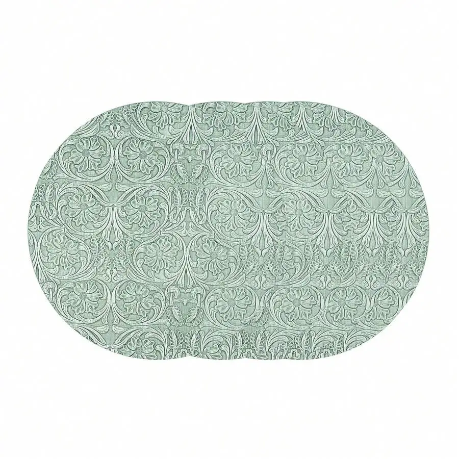 Faux Leather Round Placemats With Vinyl Surface – Heat Resistant, Wipeable Dining Table Placemats For Kitchen Or Small Tables –
Faux Leather Round Placemats With Vinyl Surface – Heat Resistant, Wipeable Dining Table Placemats For Kitchen Or Small Tables –