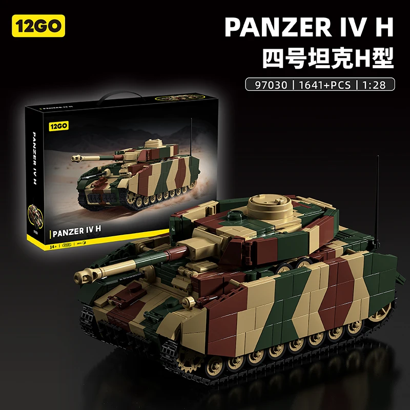PANZER IV H Tank Model Set Handmade DIY Series MOC Assembly Toy DIY Combined Model Assembly Building Blocks Toys Birthday Gift
PANZER IV H Tank Model Set Handmade DIY Series MOC Assembly Toy DIY Combined Model Assembly Building Blocks Toys Birthday Gift