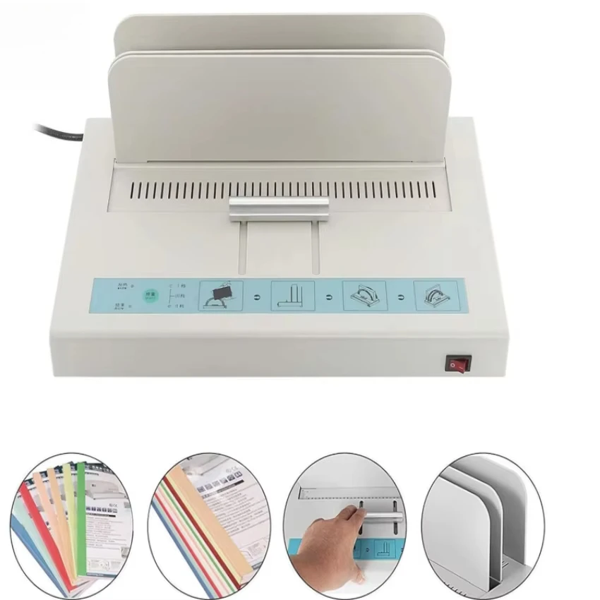 Best Quality Electric Thermal Binder Hot Glue Book Binding Machine with Metal Construction
Best Quality Electric Thermal Binder Hot Glue Book Binding Machine with Metal Construction