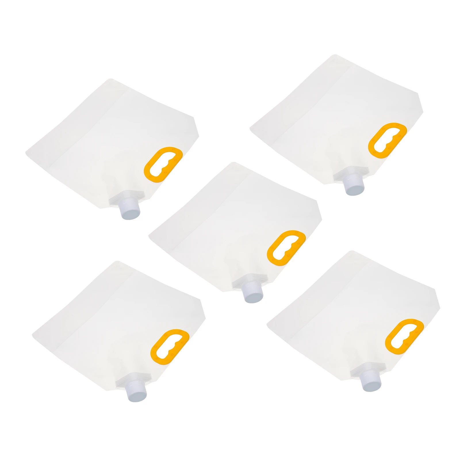 5 Pcs Water Bags Nozzle Clear Drinking Bag Handle Clear Drinking Beer Pouches Portable Flask Food Grade Safe Material
5 Pcs Water Bags Nozzle Clear Drinking Bag Handle Clear Drinking Beer Pouches Portable Flask Food Grade Safe Material