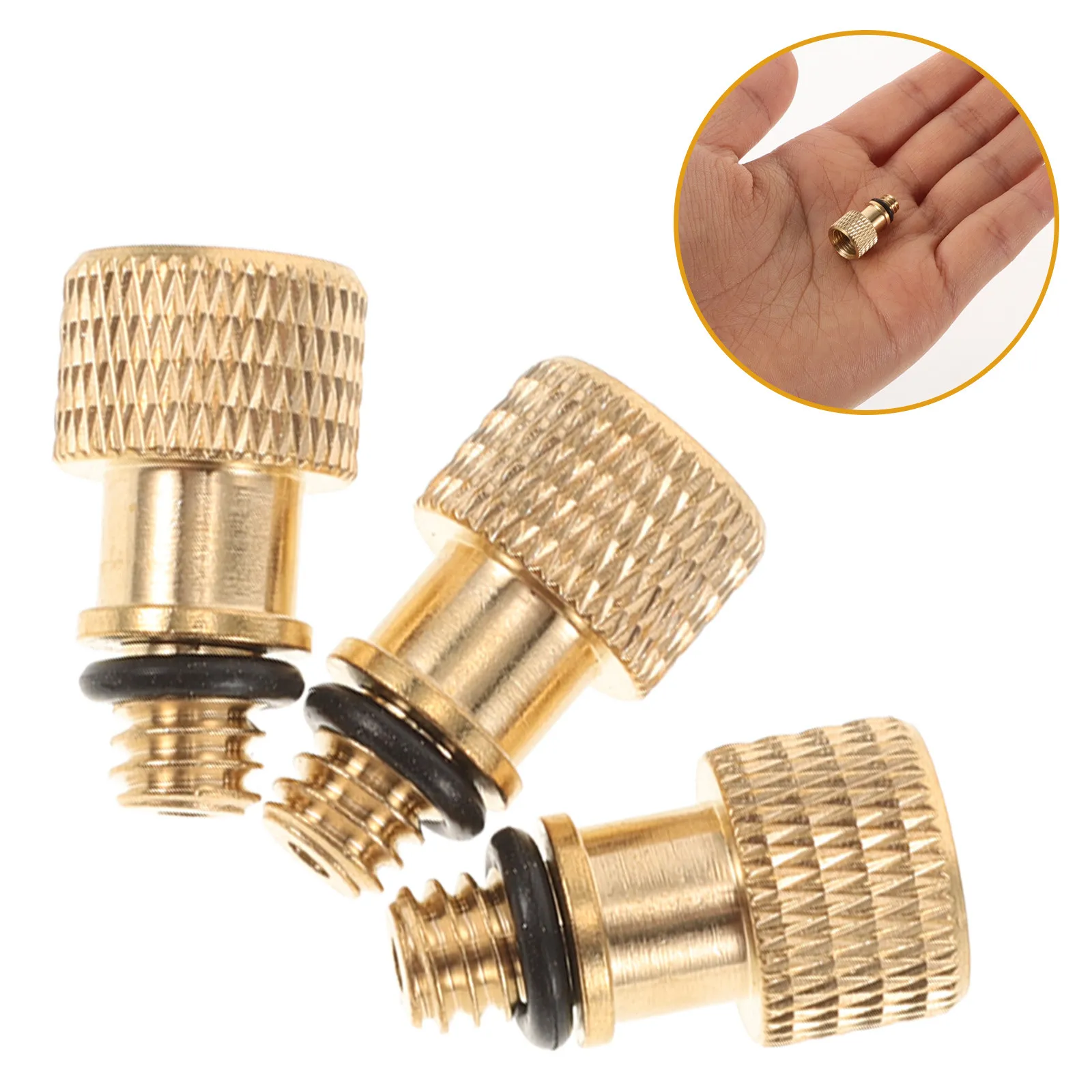 3Pcs Bike Tire Valve Adapter Copper Presta to Versatile Pump Accessory Quick Air Inflation for Road Mountain Hybrid
3Pcs Bike Tire Valve Adapter Copper Presta to Versatile Pump Accessory Quick Air Inflation for Road Mountain Hybrid