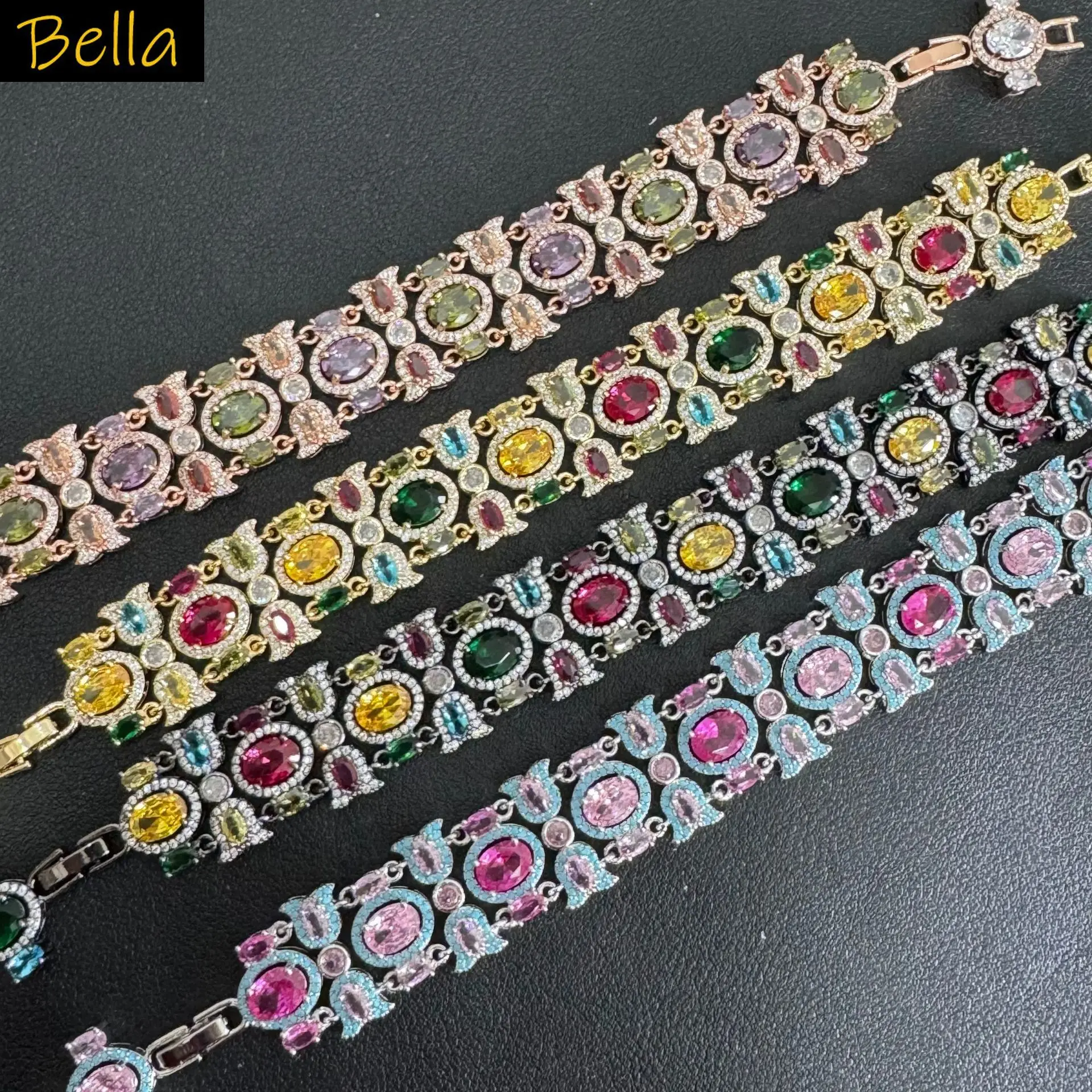gorgeous cubic zirconia bracelet for women shiny jewelry wedding party gala event multicolor yellow pink blue purple zircon
gorgeous cubic zirconia bracelet for women shiny jewelry wedding party gala event multicolor yellow pink blue purple zircon