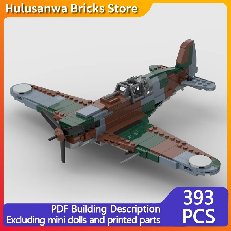 MS.406 Military Fighter Jets Model MOC Building Bricks War Equipment Modular Technology Gifts Holiday Assemble Children Toys
MS.406 Military Fighter Jets Model MOC Building Bricks War Equipment Modular Technology Gifts Holiday Assemble Children Toys