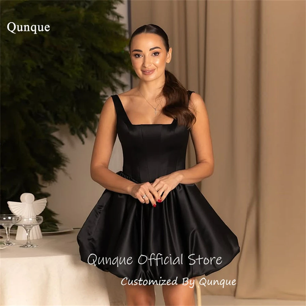 Qunque A Line Square Neck Prom Dresses High Quality Short Homecoming Dresses Satin Strapless Cocktail Party Gowns Customized
Qunque A Line Square Neck Prom Dresses High Quality Short Homecoming Dresses Satin Strapless Cocktail Party Gowns Customized