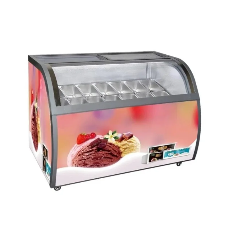 Commercial ice cream display cabinet
Commercial ice cream display cabinet
