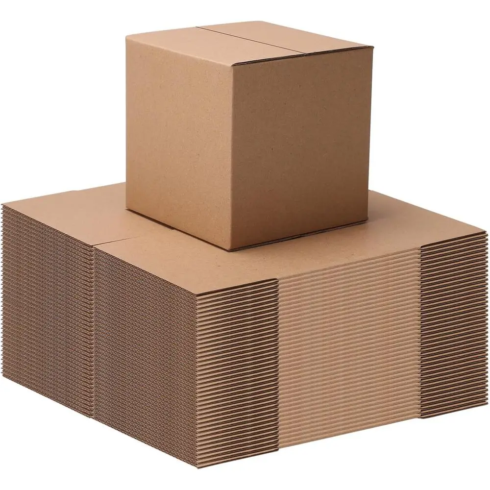 40 Count 5x5x5 Corrugated Cardboard Shipping Boxes for Small Business, Bulk Mailing Supplies
40 Count 5x5x5 Corrugated Cardboard Shipping Boxes for Small Business, Bulk Mailing Supplies