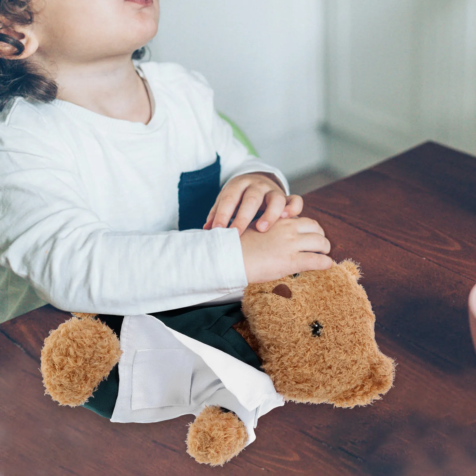 Bear Bear Stuffed Animal Outfit Set Kids Play Soft Doctor Coat Pants Dress Up Costume for 25Cm Bears
Bear Bear Stuffed Animal Outfit Set Kids Play Soft Doctor Coat Pants Dress Up Costume for 25Cm Bears
