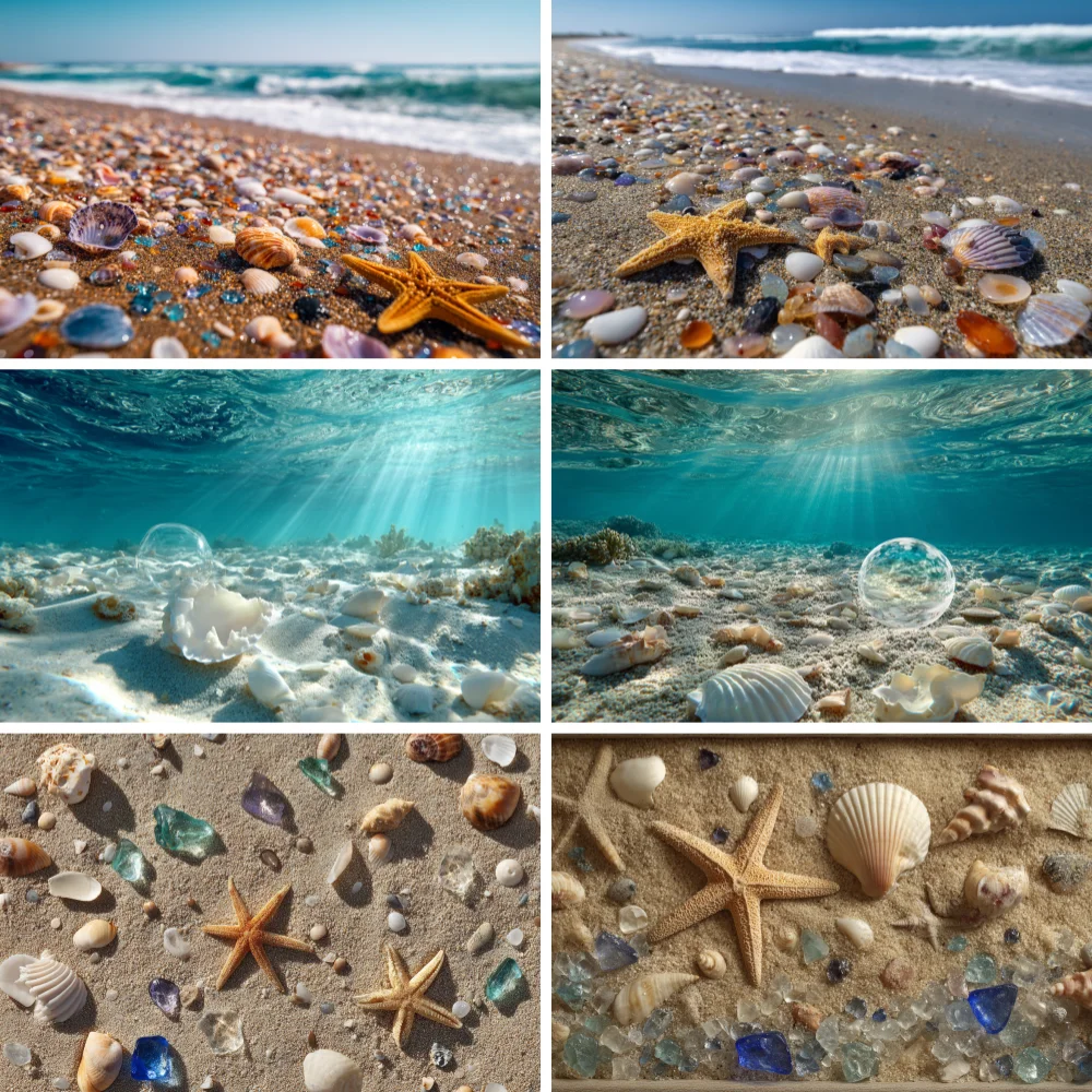 Summer Photography Background seaside beach colorful shells starfish theme background customizable birthday party decoration
Summer Photography Background seaside beach colorful shells starfish theme background customizable birthday party decoration