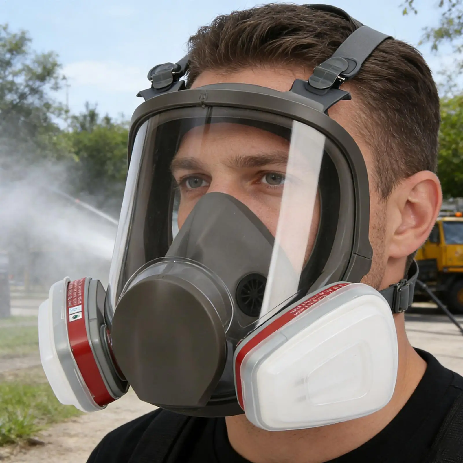 Reusable Respirator Mask Filter Dustproof Facepiece Nose Cover For Spray Paint & Woodworking, Construction Polishing Grinding
Reusable Respirator Mask Filter Dustproof Facepiece Nose Cover For Spray Paint & Woodworking, Construction Polishing Grinding