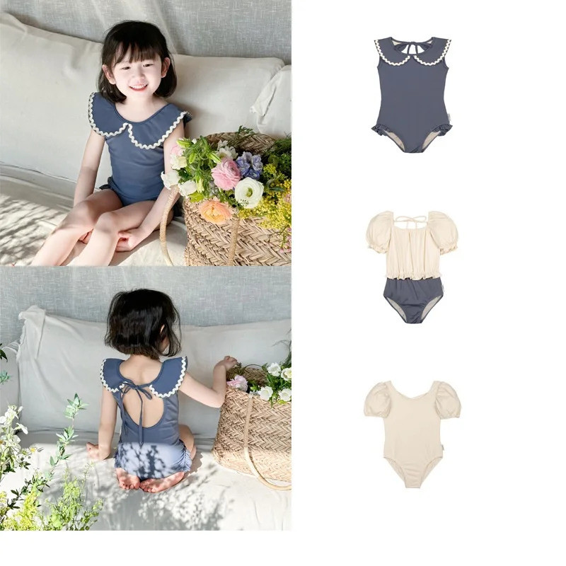 Girls Swimsuit Summer New Lace Beach One-piece Swimsuit Quick-drying Cute Bubble Sleeve Swimsuit Swimsuit Children's Clothing
Girls Swimsuit Summer New Lace Beach One-piece Swimsuit Quick-drying Cute Bubble Sleeve Swimsuit Swimsuit Children's Clothing