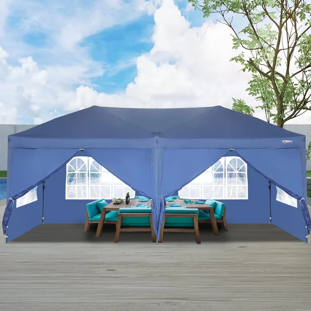 10x20 Ft Pop Up Canopy Tent with 6 Sidewalls, Canopy 10x20 with Carry Bag, Outdoor Gazebo Canopy Tent Camping Tent, Patio Event
10x20 Ft Pop Up Canopy Tent with 6 Sidewalls, Canopy 10x20 with Carry Bag, Outdoor Gazebo Canopy Tent Camping Tent, Patio Event