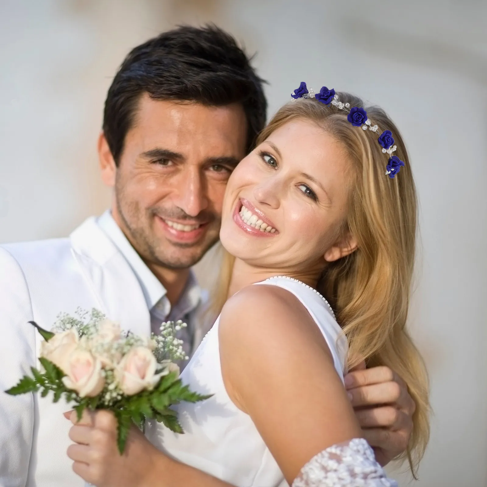 Красочная винтажная свадебная повязка для волос с глиняными цветами и жемчугом, мягкая, удобная, регулируемая, свадебное украшение для волос
Красочная винтажная свадебная повязка для волос с глиняными цветами и жемчугом, мягкая, удобная, регулируемая, свадебное украшение для волос