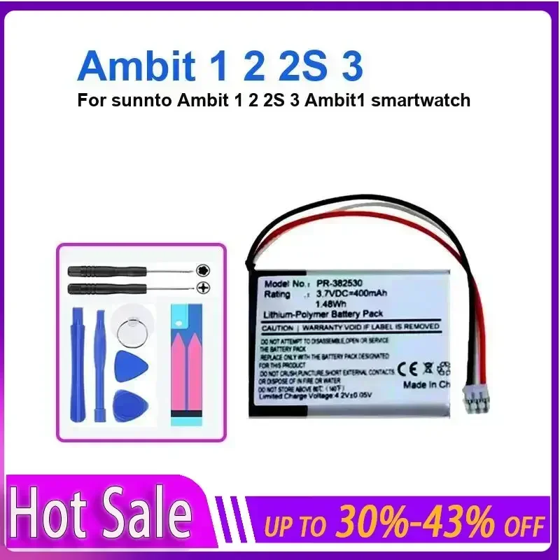 Открытый аккумулятор для умных часов 400 мАч для умных часов Sunnito Ambit 1 2 2S 3 Ambit1 Ambit 1 2 2S 3 переносных аккумулятора + трек NO
Открытый аккумулятор для умных часов 400 мАч для умных часов Sunnito Ambit 1 2 2S 3 Ambit1 Ambit 1 2 2S 3 переносных аккумулятора + трек NO