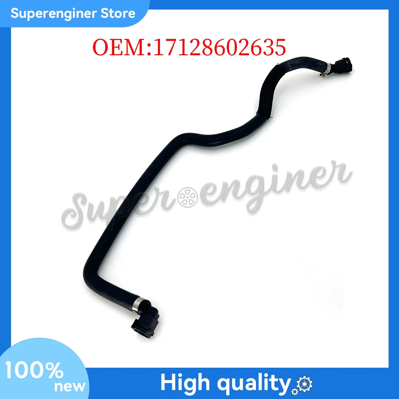 17128602635 Auxiliary Kettle Water Pipe Fit For BMW 5' G30 G38 7' G11 G12 6' G32
17128602635 Auxiliary Kettle Water Pipe Fit For BMW 5' G30 G38 7' G11 G12 6' G32