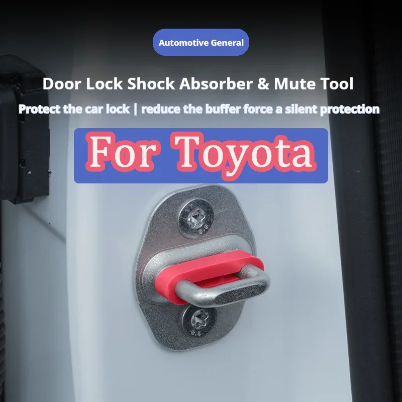 Sound Damper Door Lock Buffer For Toyota 86 CHR SUPRA Corolla RAV4 Camry YARiS Hilux Rattling STOP Soundproof Deaf Seal Deadener
Sound Damper Door Lock Buffer For Toyota 86 CHR SUPRA Corolla RAV4 Camry YARiS Hilux Rattling STOP Soundproof Deaf Seal Deadener