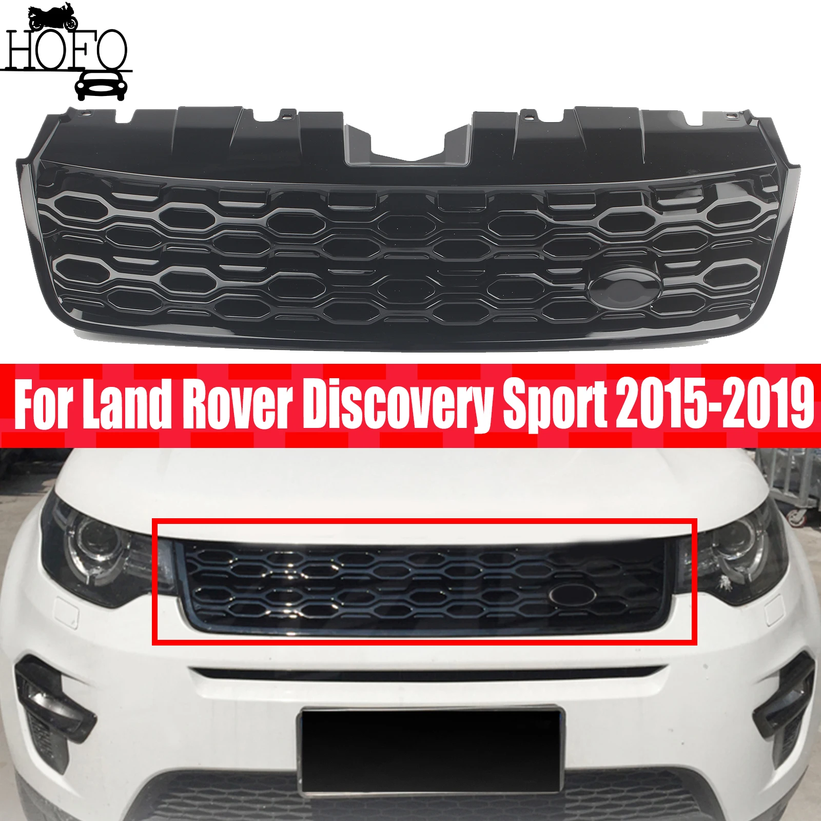For Land Rover Discovery Sport 2015-2019 2016 2017 2018 Car Front Bumper GrilleHoneycomb Grills Mesh Grill Car Accessories
For Land Rover Discovery Sport 2015-2019 2016 2017 2018 Car Front Bumper GrilleHoneycomb Grills Mesh Grill Car Accessories