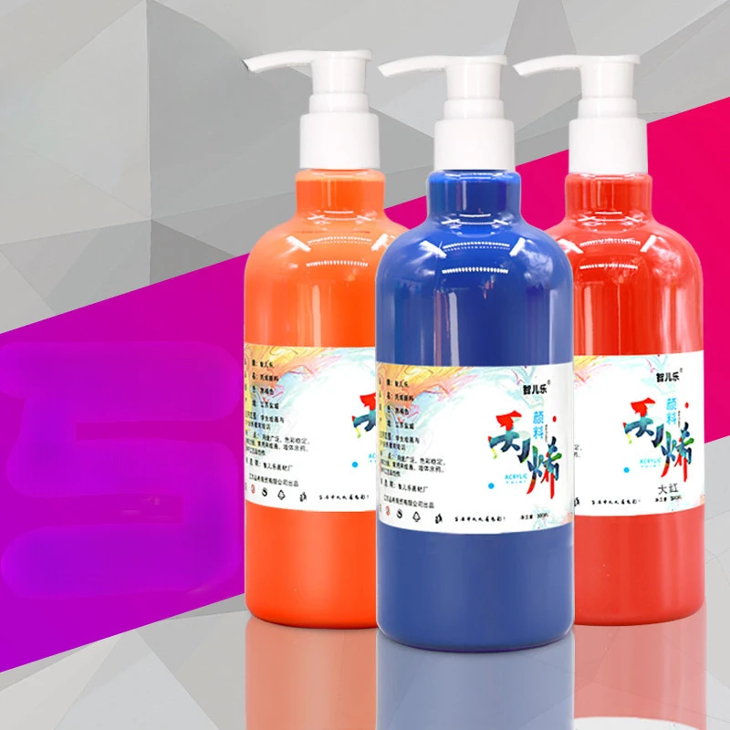 500ml Bottled Acrylic Paint Large-capacity Waterproof Textile Wall Color Graffiti Hand-painted Art Painting Water-based Paint
500ml Bottled Acrylic Paint Large-capacity Waterproof Textile Wall Color Graffiti Hand-painted Art Painting Water-based Paint