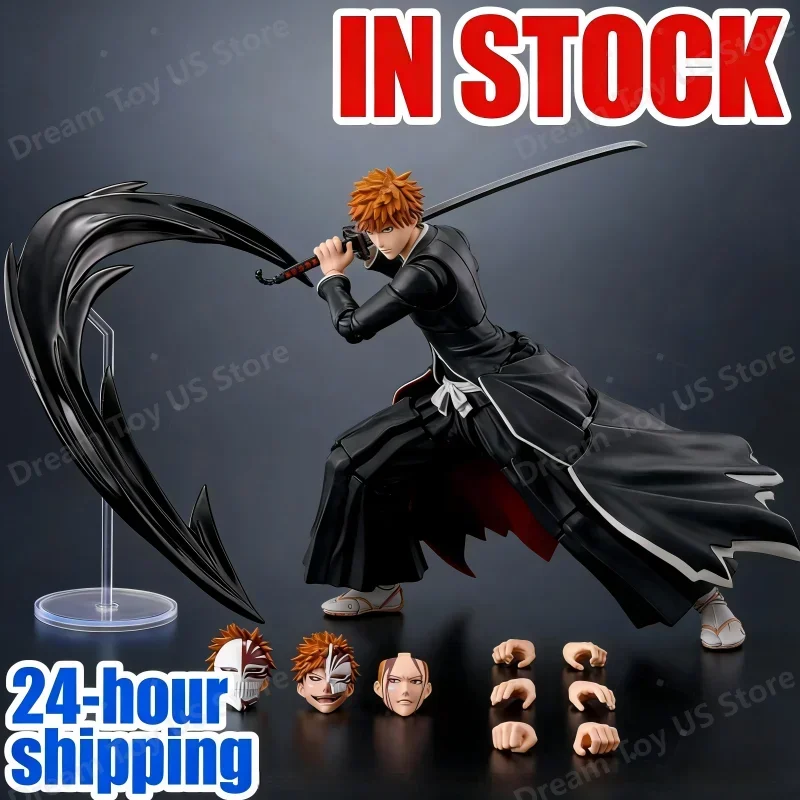 НОВИНКА! В НАЛИЧИИ! Фигурка BLEACH SHFiguart SHF Курасаки Ичиго Гетсугатеншо, коллекционная модель из ПВХ, игрушка-кукла.
НОВИНКА! В НАЛИЧИИ! Фигурка BLEACH SHFiguart SHF Курасаки Ичиго Гетсугатеншо, коллекционная модель из ПВХ, игрушка-кукла.