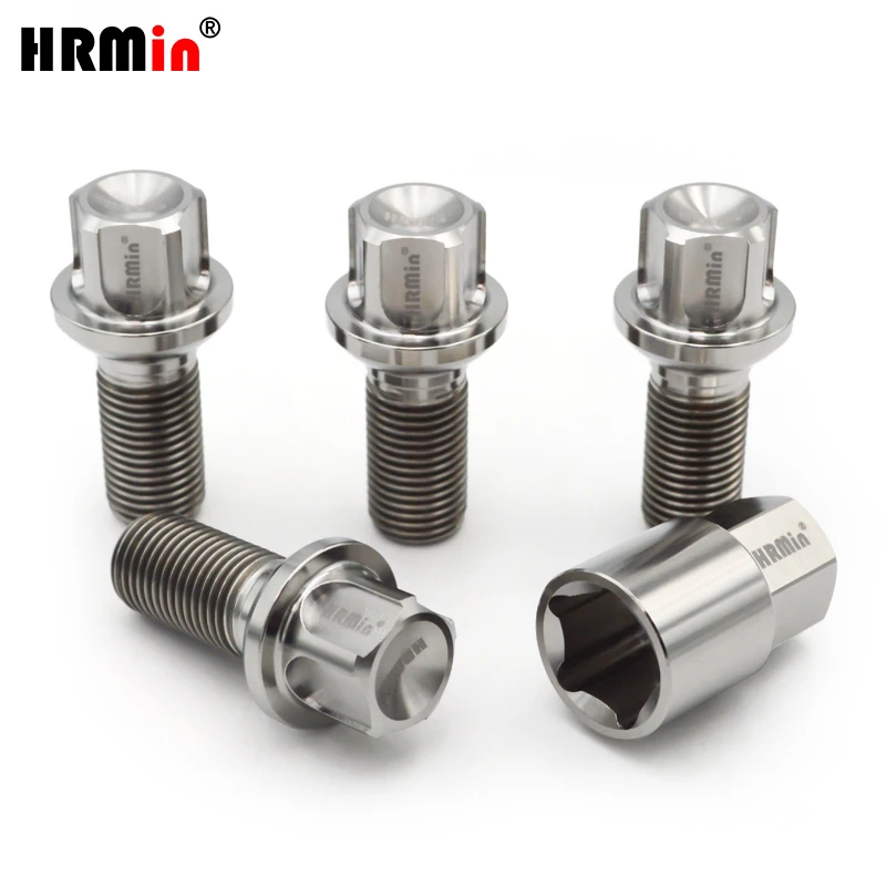 HRMin High quality M14*1.5mm Gr.5 titanium Ball seat anti-theft wheel titanium bolt hub bolt For Mercedes-Benz
HRMin High quality M14*1.5mm Gr.5 titanium Ball seat anti-theft wheel titanium bolt hub bolt For Mercedes-Benz