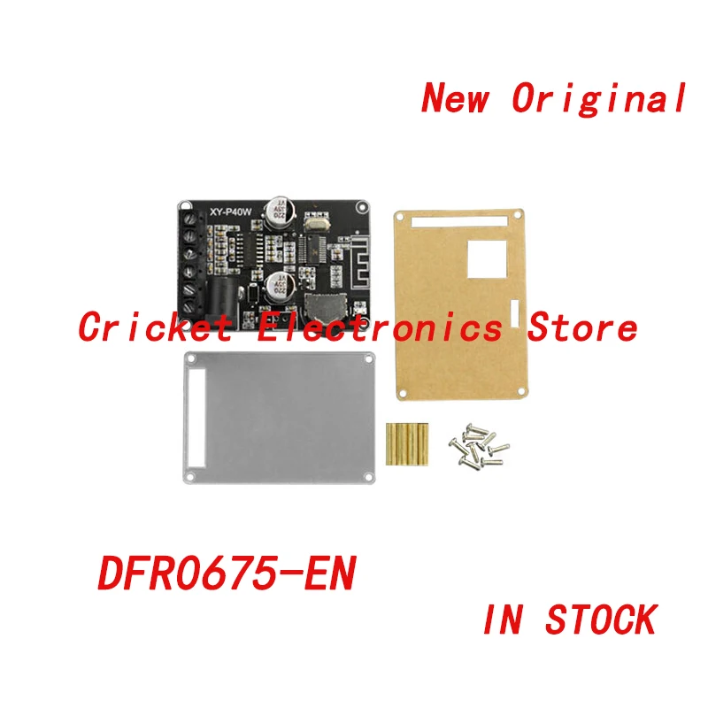 DFR0675-EN Bluetooth Development Tools - 802.15.1 Stereo Bluetooth Amplifier Board
DFR0675-EN Bluetooth Development Tools - 802.15.1 Stereo Bluetooth Amplifier Board