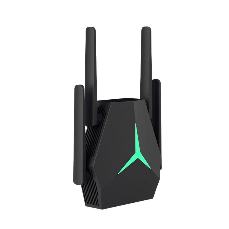 Dual Band WiFi Range Extender AC1200 2.4GHz & 5.8GHz Wall Mount Repeater with USB-C Power Dual Gigabit Ethernet Ports Expands Coverage up to 10000 Sq.ft Supports 32 Devices Connection
Dual Band WiFi Range Extender AC1200 2.4GHz & 5.8GHz Wall Mount Repeater with USB-C Power Dual Gigabit Ethernet Ports Expands Coverage up to 10000 Sq.ft Supports 32 Devices Connection