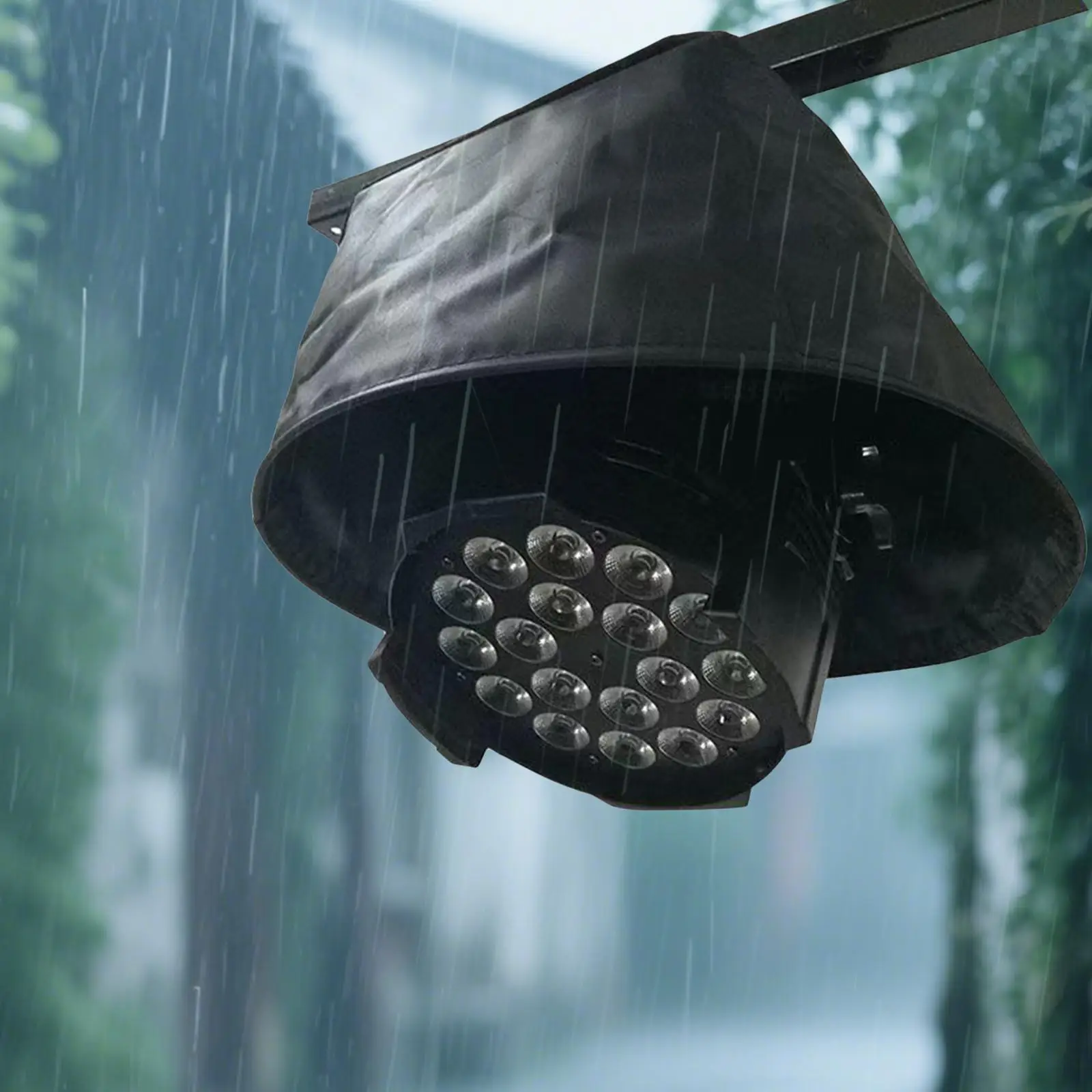 Stage Light Weatherproof Rain Cover Flame Retardant Shield for Outdoor Led Performance Lighting
Stage Light Weatherproof Rain Cover Flame Retardant Shield for Outdoor Led Performance Lighting