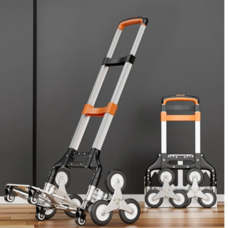 Aluminum alloy climbing and pulling goods, shopping folding car, heavy tie rod, small trailer.
Aluminum alloy climbing and pulling goods, shopping folding car, heavy tie rod, small trailer.