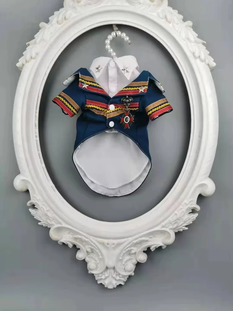 Handmade Couples Dog Clothes Costume - Handsome Officer Suit with Shirt And Badge for Small Cats And Poodles Pet Supplies
Handmade Couples Dog Clothes Costume - Handsome Officer Suit with Shirt And Badge for Small Cats And Poodles Pet Supplies