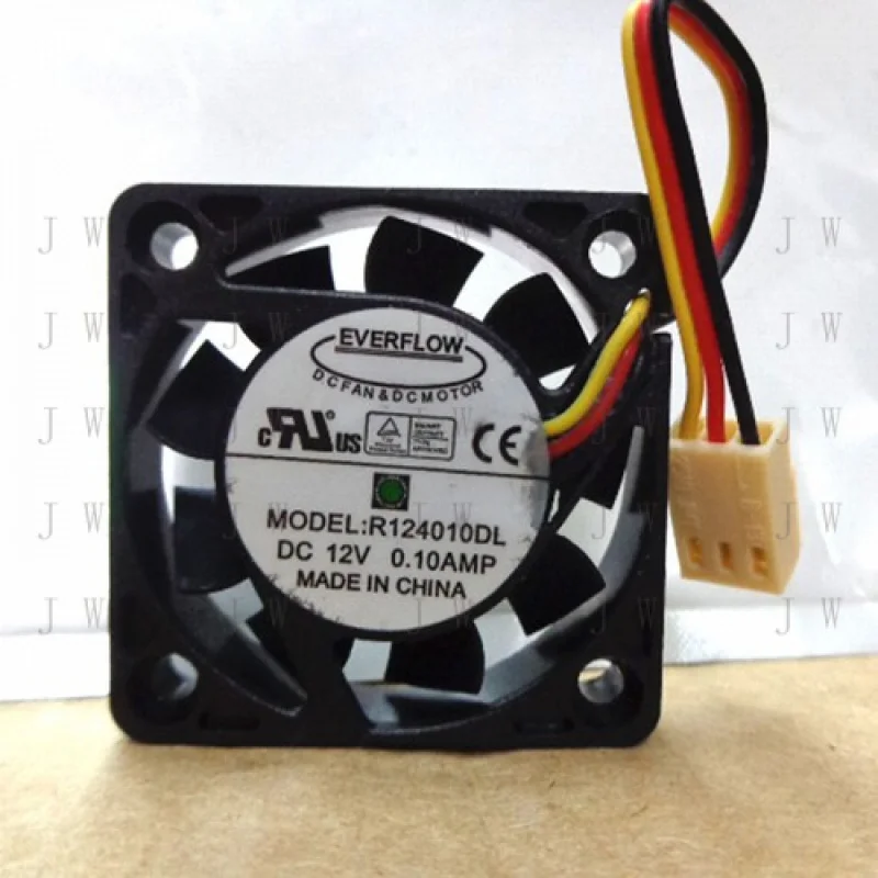 DDZ 1PCS New FOR EVERFLOW R124010DL DC12V 0.10A 3-wire cooling fan # QW.
DDZ 1PCS New FOR EVERFLOW R124010DL DC12V 0.10A 3-wire cooling fan # QW.