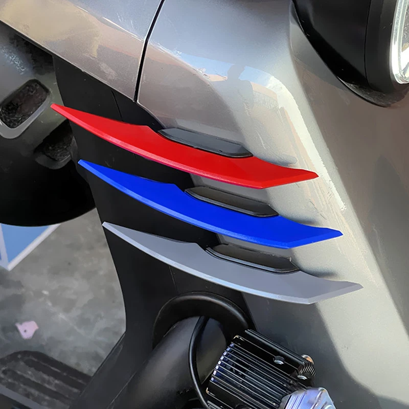 1 Pair Motorbike Scooter DIY Accessories Universal Motorcycle Winglet Aerodynamic Spoiler Dynamic Wing Decoration Sticker
1 Pair Motorbike Scooter DIY Accessories Universal Motorcycle Winglet Aerodynamic Spoiler Dynamic Wing Decoration Sticker