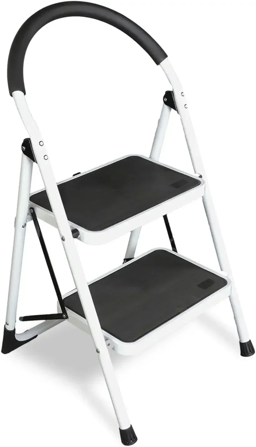 2 Step Ladder, Folding Lightweight Step Stool with Wide Anti-Slip Pedal for Home, Office, Kitchen and Garage, 400 lbs Capacity
2 Step Ladder, Folding Lightweight Step Stool with Wide Anti-Slip Pedal for Home, Office, Kitchen and Garage, 400 lbs Capacity