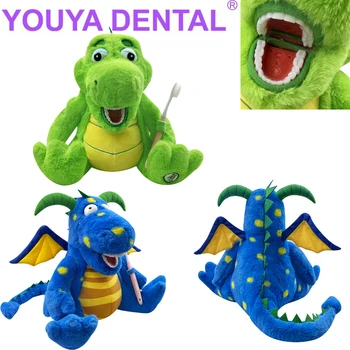 1Pcs Dental Oral Health Presentation Toy Dentist Educational Small Doll with Teeth Model for Kids Brushing Flossing Practice