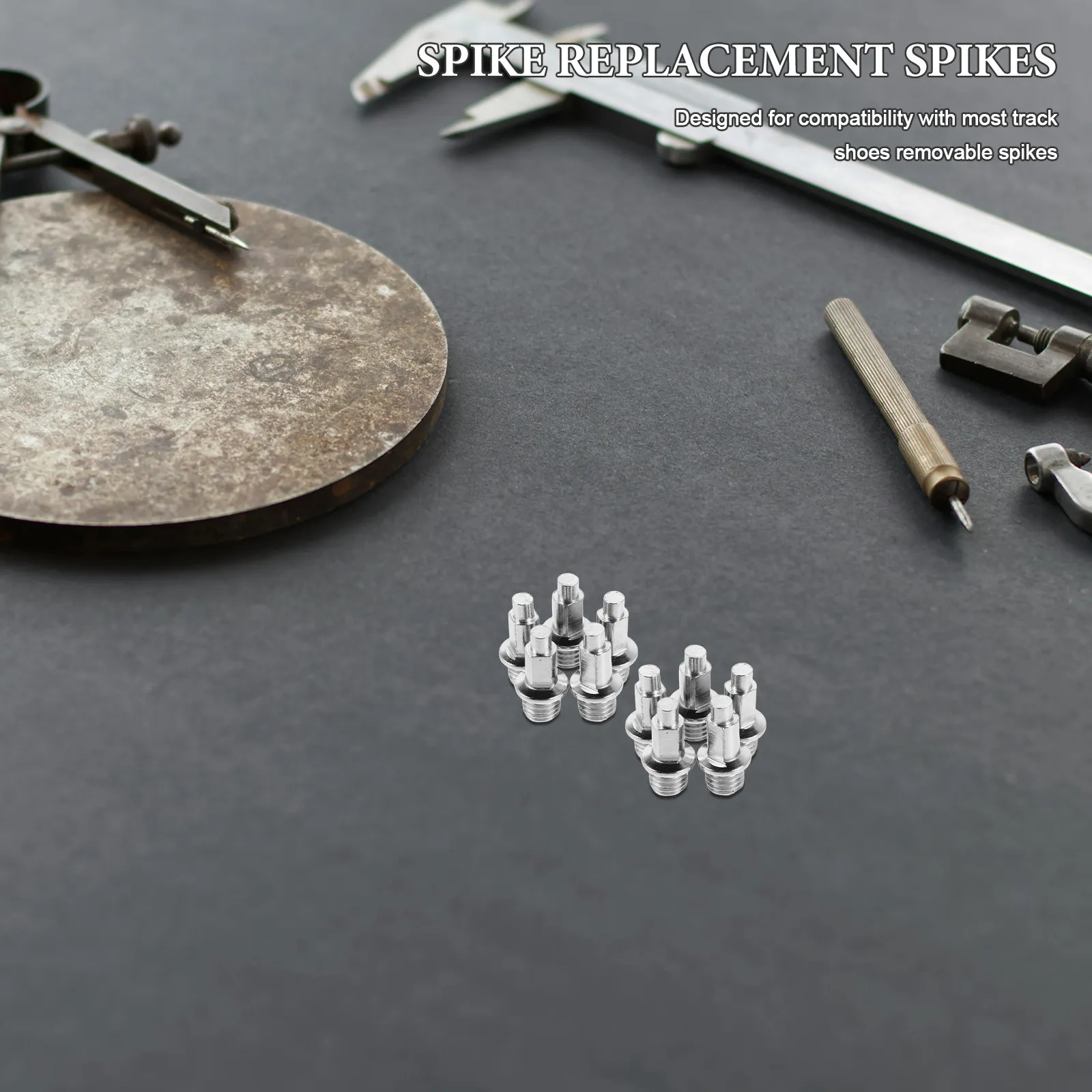 24Pcs Replacement Track Spike Kit Metal Spikes for Running Shoes Wide Compatibility Secure Fit Lightweight High Durability
24Pcs Replacement Track Spike Kit Metal Spikes for Running Shoes Wide Compatibility Secure Fit Lightweight High Durability