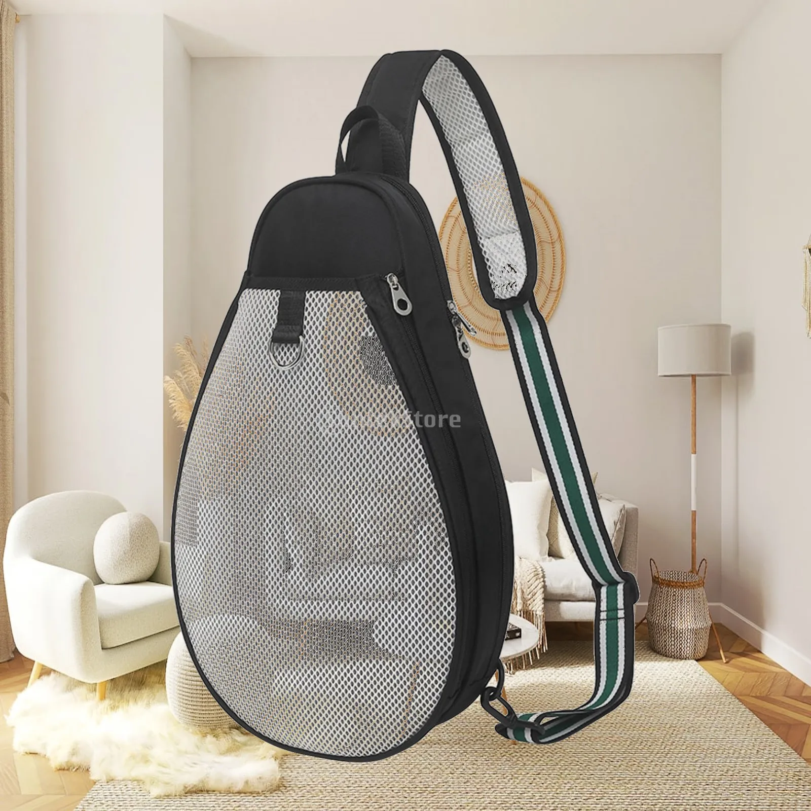 Tennis Racquet Crossbody Bag Large Capacity Sports Shoulder Carrier for Outdoor Games and Fitness
Tennis Racquet Crossbody Bag Large Capacity Sports Shoulder Carrier for Outdoor Games and Fitness