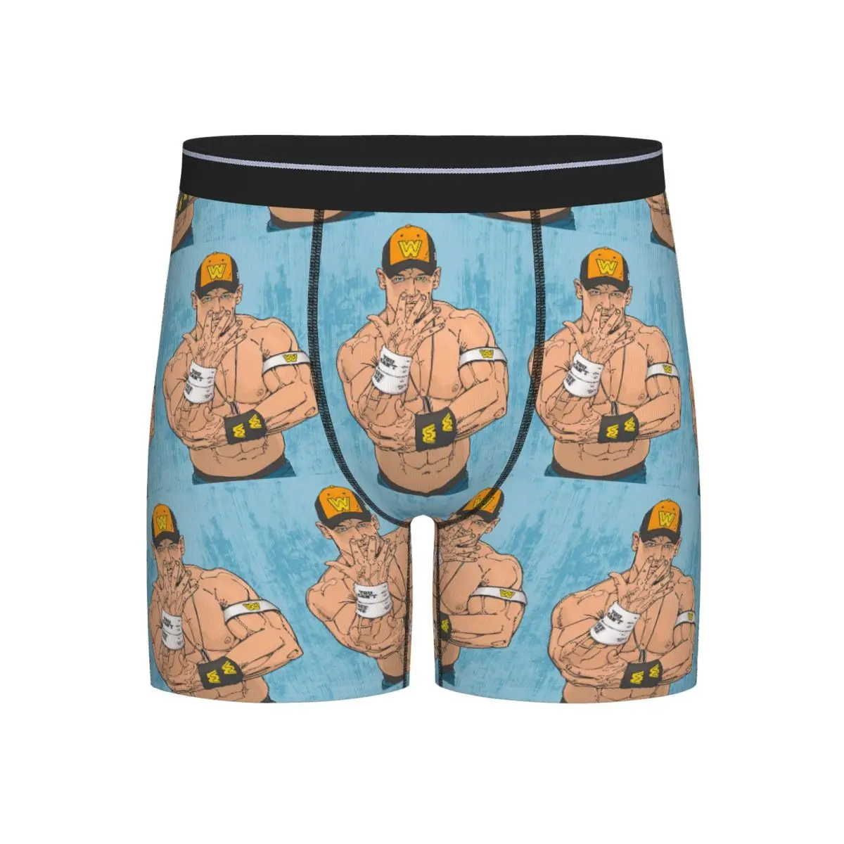 Long Boxer Underpants Shorts John Cena Respect Earn It Cartoon Wrestler Panties Men's Underwear for Homme Man Boyfriend Gift
Long Boxer Underpants Shorts John Cena Respect Earn It Cartoon Wrestler Panties Men's Underwear for Homme Man Boyfriend Gift