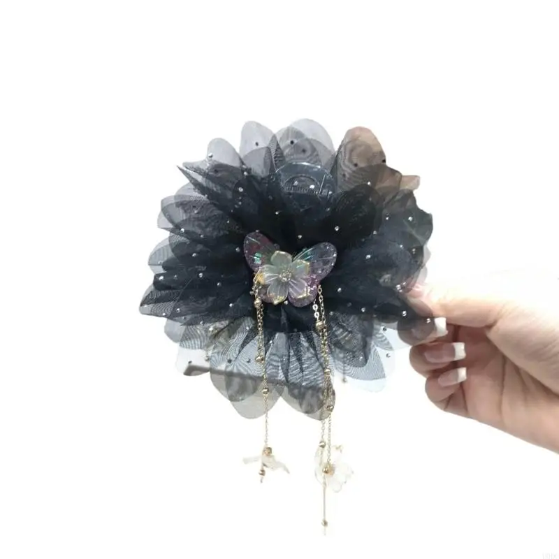 Practical Fringe Trimmed Hair Claw Gentle Textile Perfect For School Event Parties Travel Quick Styling Solution Y166
Practical Fringe Trimmed Hair Claw Gentle Textile Perfect For School Event Parties Travel Quick Styling Solution Y166