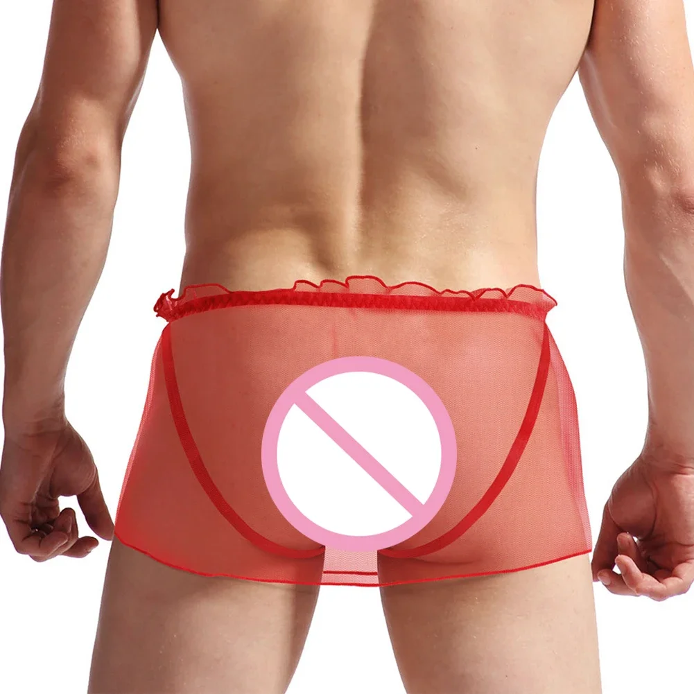 Sexy Men Lace Sissy Hombre Elephant Bulge Panties Crossdress Male Bikini Thong Briefs Underwear Mesh Sheer See Through Knickers
Sexy Men Lace Sissy Hombre Elephant Bulge Panties Crossdress Male Bikini Thong Briefs Underwear Mesh Sheer See Through Knickers