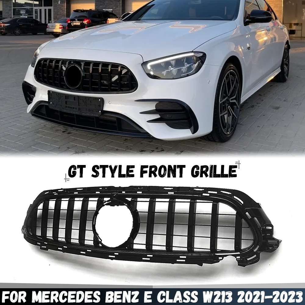 Car Front Bumper Racing Grille Hood Grill For Mercedes Benz E Class W213 S213 E200 E260 E300 E350 E400 E450 AMG 2021-2023
Car Front Bumper Racing Grille Hood Grill For Mercedes Benz E Class W213 S213 E200 E260 E300 E350 E400 E450 AMG 2021-2023