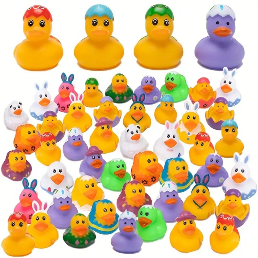 12PCS Easter Rubber Ducks,Easter Gifts Kids,Easter Party Supplies,Bunny Duckies Bath Toys For Kids Fun Bath,Party Supplies, Easter Gifts,Easter Themed Rubber Ducks,Easter Basket Stuffers,Kids Toys,Boy Toys,Toys For Girl,Toys For Kids,Goodies Bag Fillers,C
12PCS Easter Rubber Ducks,Easter Gifts Kids,Easter Party Supplies,Bunny Duckies Bath Toys For Kids Fun Bath,Party Supplies, Easter Gifts,Easter Themed Rubber Ducks,Easter Basket Stuffers,Kids Toys,Boy Toys,Toys For Girl,Toys For Kids,Goodies Bag Fillers,C